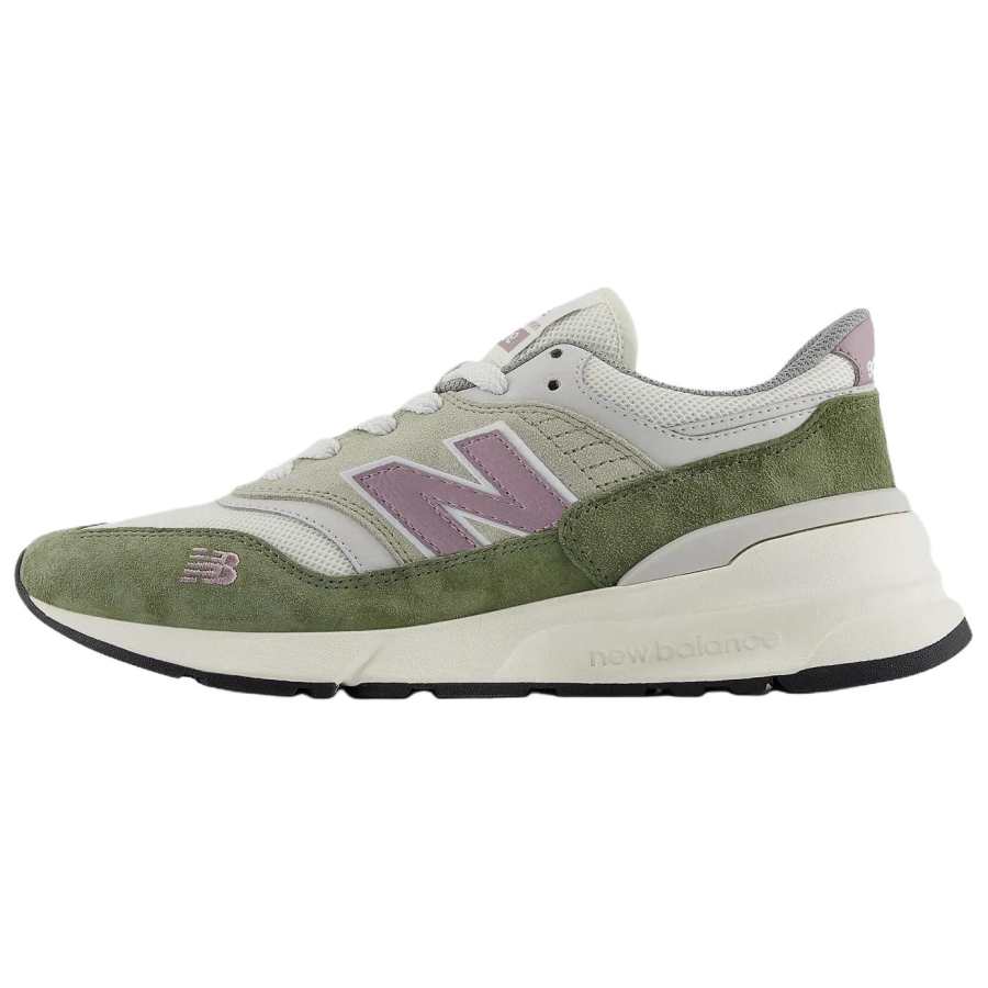 New Balance New Balance NB 997R Running Shoes Unisex Green Purple