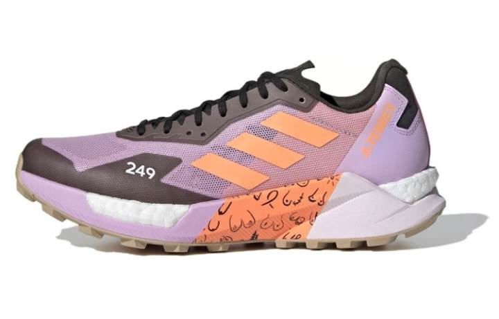 Adidas Adidas Terrex Agravic Ultra Bca Trail Bliss Lilac Beam Orange Pulse Magenta Women's