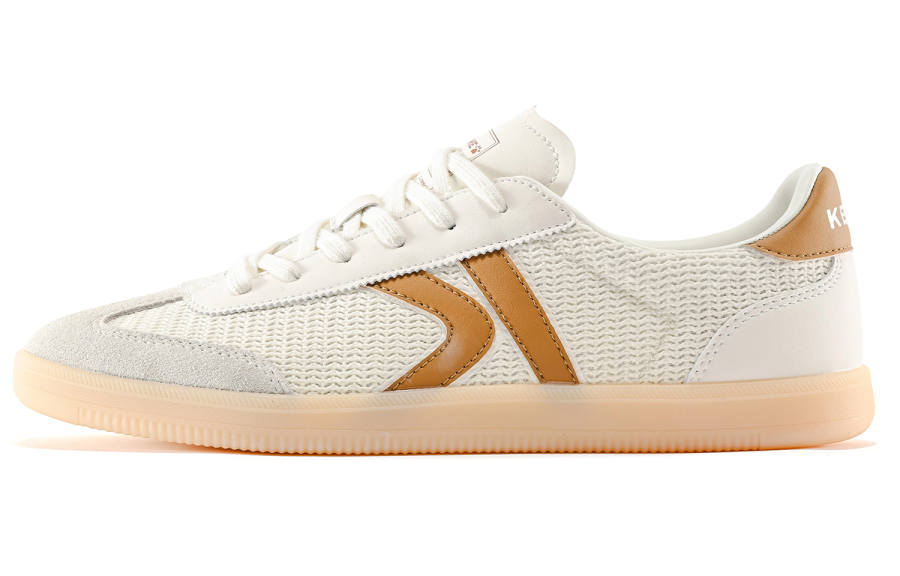 KELME Abrasion Resistant, Lightweight, And Breathable Low top German Army Trainers Unisex Beige