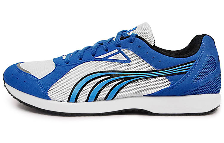 DO-WIN DO WIN Mesh Cushioning Slip Resistant Abrasion Resistant Breathable Low top Running Shoes Unisex Blue White
