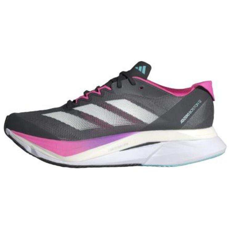 Adidas Adidas Wmns Adizero Boston 12 'Grey Lucid Pink' Women's