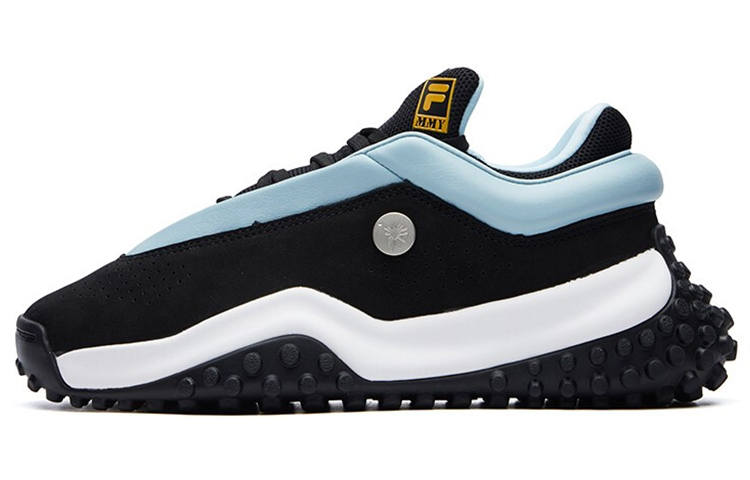 FILA x MIHARA YASUHIRO MIHARA YASUHIRO X FILA Cow Leather, Textile Height Increasing Low top Chunky Sneakers Women's