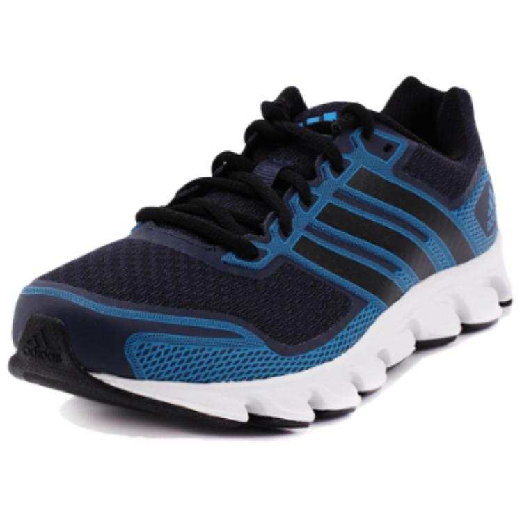 Adidas Adidas Slip Resistant Abrasion Resistant Low top Casual Running Shoes Men's Blue