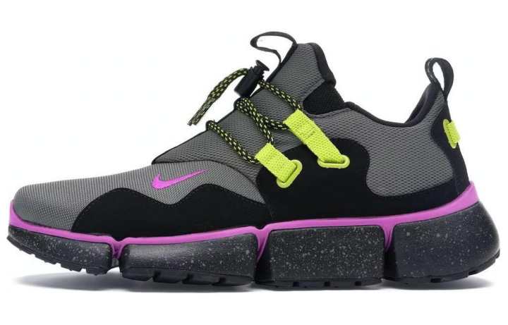 Nike Nike Comfortable And Trendy Abrasion Resistant Abrasion Resistant Low top Running Shoes Men's Gray Black