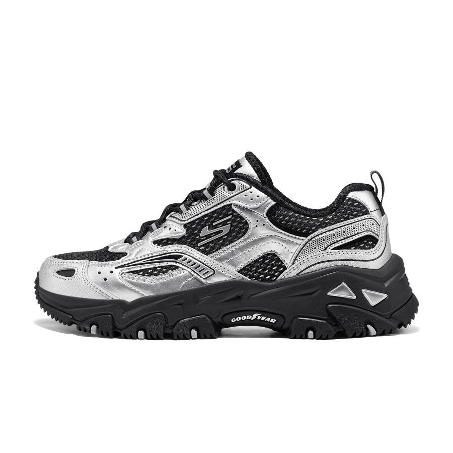 Skechers Low top Outdoor Shoes Women's Black Silver