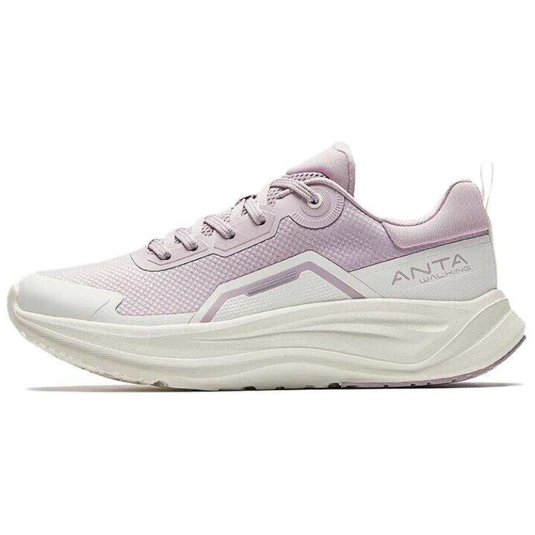 Anta Le Dao Lightweight Cushioning Lightweight Cushioning Low top Casual Running Shoes Women's Pink White