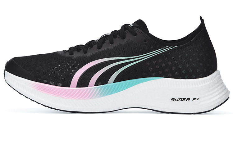 DO-WIN DO WIN Kamikaze SE Mesh Cushioning Slip Resistant Abrasion Resistant Low top Marathon Running Shoes Unisex Black
