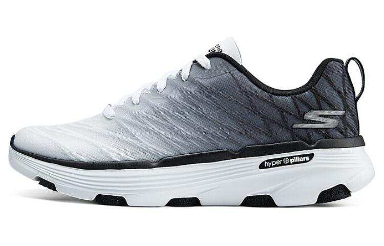 Skechers Cushioning Breathable Cushioning Breathable Low top Running Shoes Women's White Black