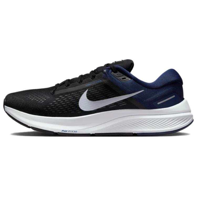 Nike Nike Zoom Structure 24 Breathable Low top Casual Running Shoes Men's Black