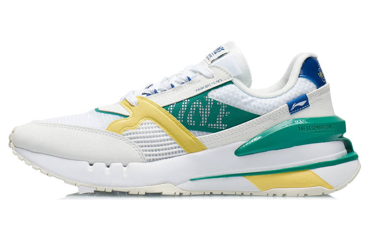 Li-Ning Li Ning Textile, Synthetic Leather Cushioning Slip Resistant Abrasion Resistant Lightweight Breathable Low top