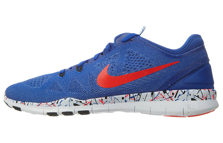 Nike Nike Free 5.0 Tr Fit 5 Print 'Paint Splatter Racer Blue' Women's