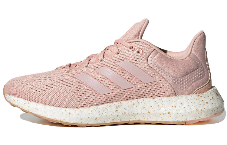 Adidas Adidas Pure Boost 21 Cushioning Breathable Wear-Resistant Slip-Resistant Low-Top Running Shoes Women's Pink