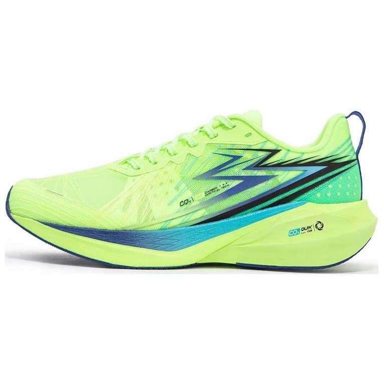 361° Gale CQT Mesh Cushioning Breathable Low top Running Shoes Men's Green Blue