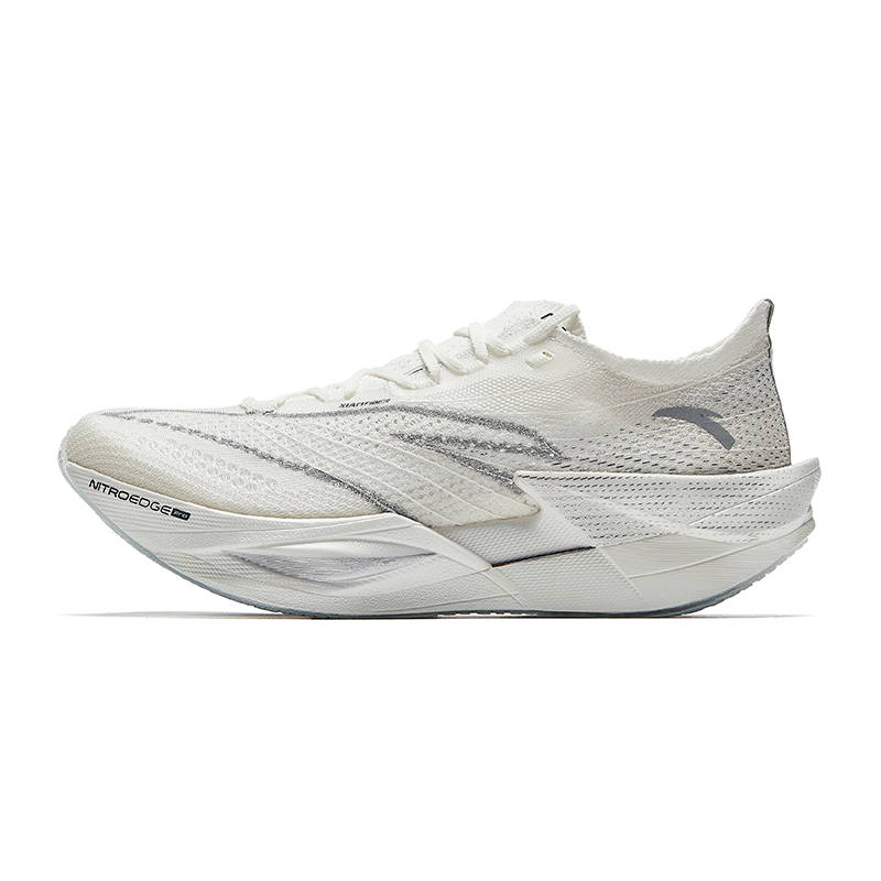 Anta C202 6.0 PRO Low top Nitrogen Technology, Grip Casual Marathon Running Shoes Men's White Gray