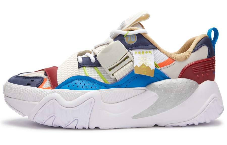 LNG Li Ning X LNG Chunky Sneakers Men's Low Top Guangdong Blue
