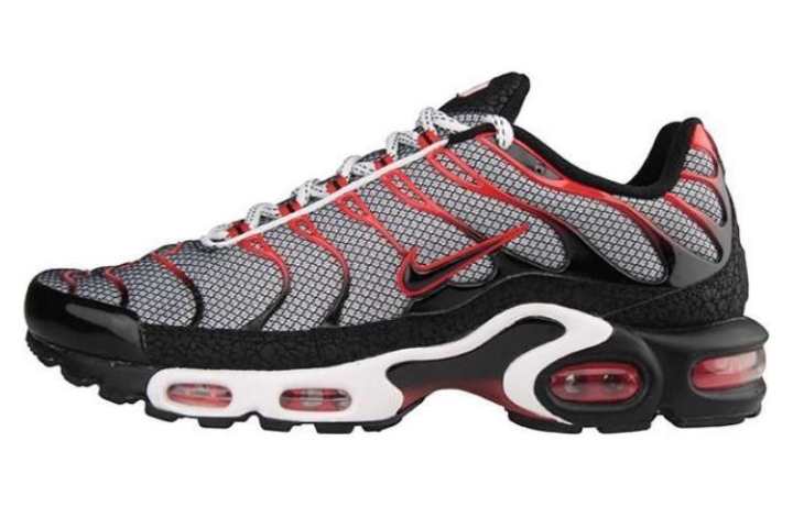 Nike Nike Air Max Plus White Black Challenge Red