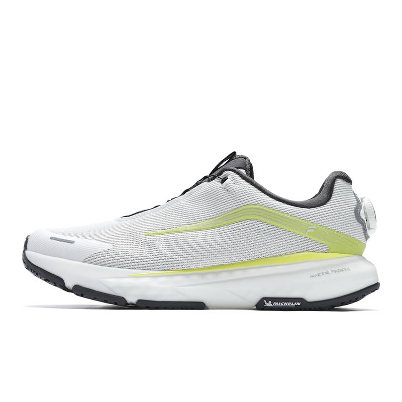 FILA Low top Running Shoes Men's Bright White/Sulfur Spring Green