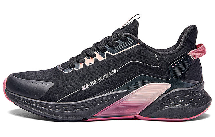 361° Bang Rebound Technology Breathable Low top Running Shoes Women's Black Pink Comfortable Sports