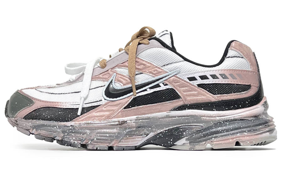 Nike Nike Initiator Textile, Synthetic Leather Low top Casual City Commuting Running Shoes Men's Brown White
