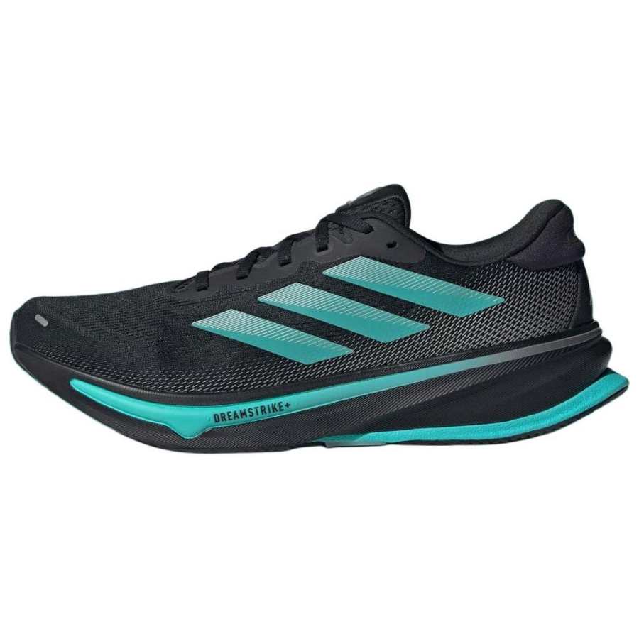 Adidas Adidas x Mercedes AMG Petronas Formula One Team SUPERNOVA RISE Low top Casual Running Shoes Men's Black Green
