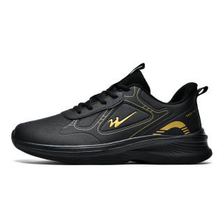 Binary Low top Running Shoes Men's Black Gold