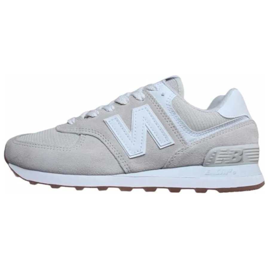 New Balance New Balance 574 Series Low Tops Retro Gray White Women's