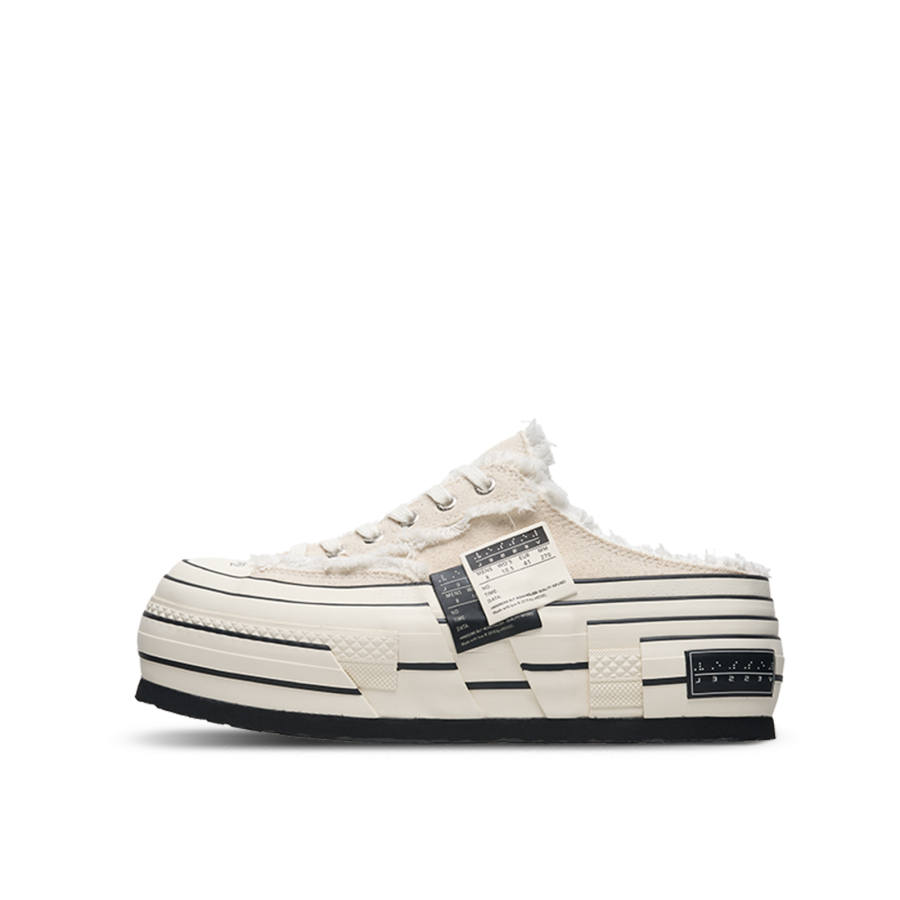 XVESSEL VESSEL Closed Toe Slippers Unisex Ecru