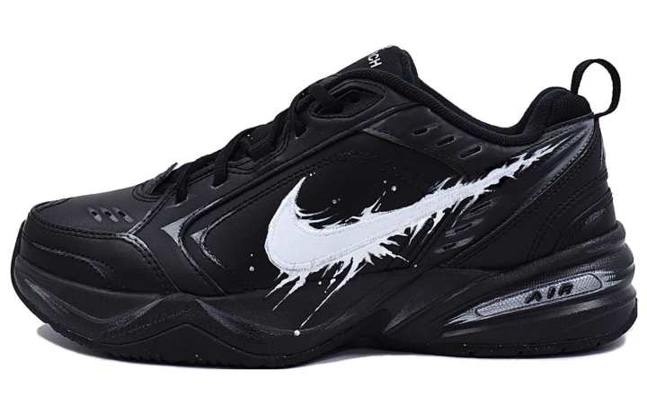 Nike Nike Air Monarch 4 Low top Chunky Sneakers Unisex Obsidian Black Silver