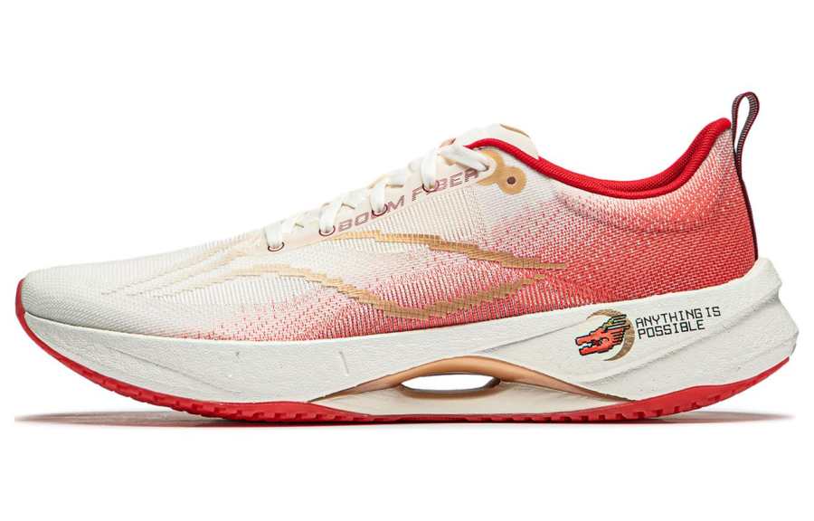 Li-Ning Li Ning Super Light 21 Fabric Cushioning Slip Resistant Abrasion Resistant Breathable Low top Running Shoes Men's