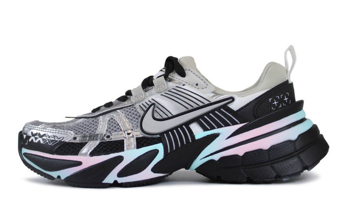 Nike Nike V2K Run Low top Running Shoes Women's Silver Black