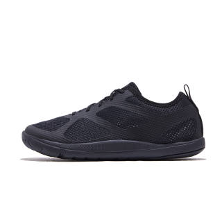 HOT POTATO Breathable, Lightweight Coverage Low top Casual Running Shoes Unisex Black