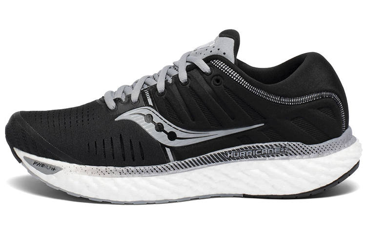 Saucony Hurricane Low top Running Shoes Women's Black White