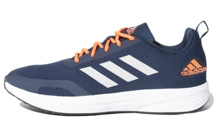Adidas Adidas Runstunner Comfortable Abrasion Resistant Breathable Low top Running Shoes Men's Navy Blue