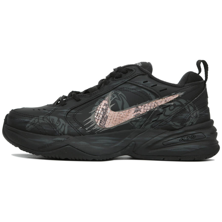 Nike Nike Air Monarch 4 Slip Resistant Low top Chunky Sneakers Unisex Black