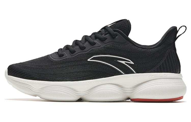 Anta Slip Resistant Abrasion Resistant Slip Resistant Abrasion Resistant Low top Running Shoes Men's Black