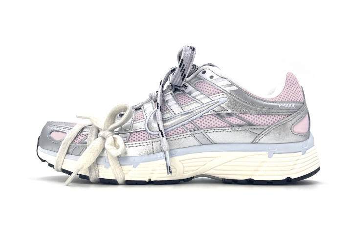 Nike Nike P 6000 Low top Running Shoes Women's Silver