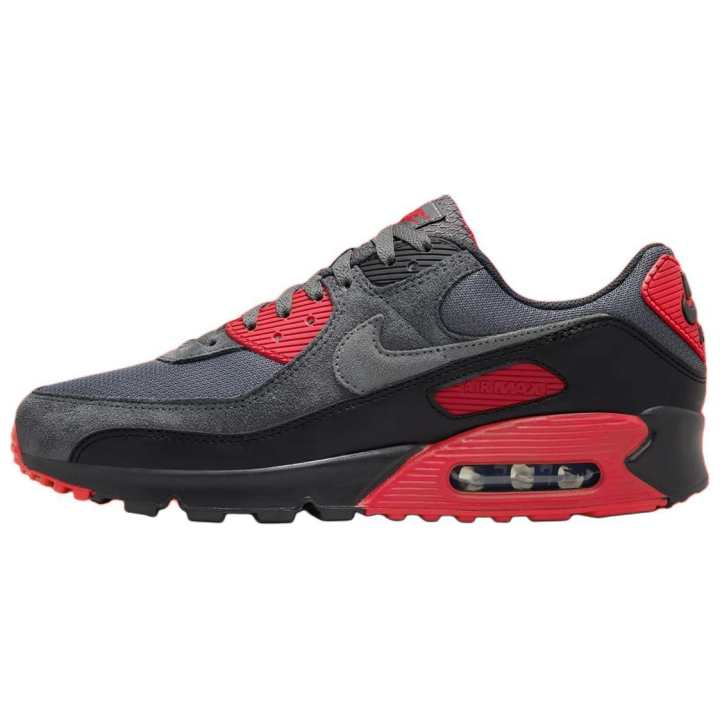 Nike Nike Air Max 90 Smoke Grey Fire Red