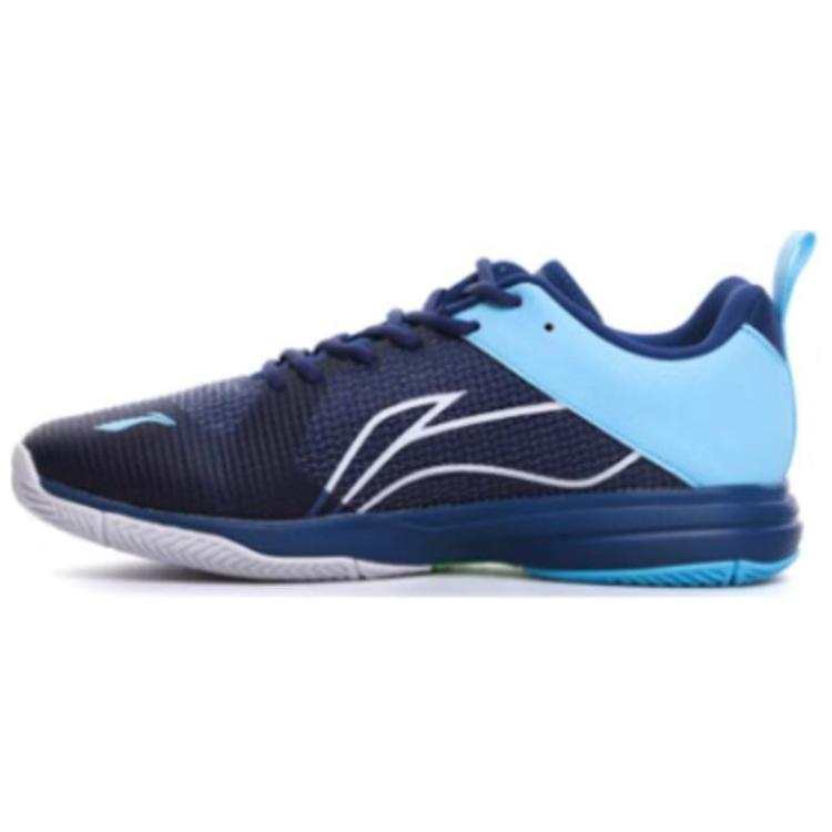 Li-Ning Li Ning Abrasion Resistant Breathable Low top Running Shoes Women's Blue Black