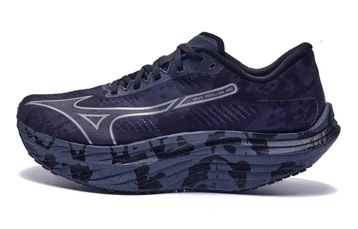 Mizuno Mizuno Wave Rebellion Pro 'Black Grey Red'