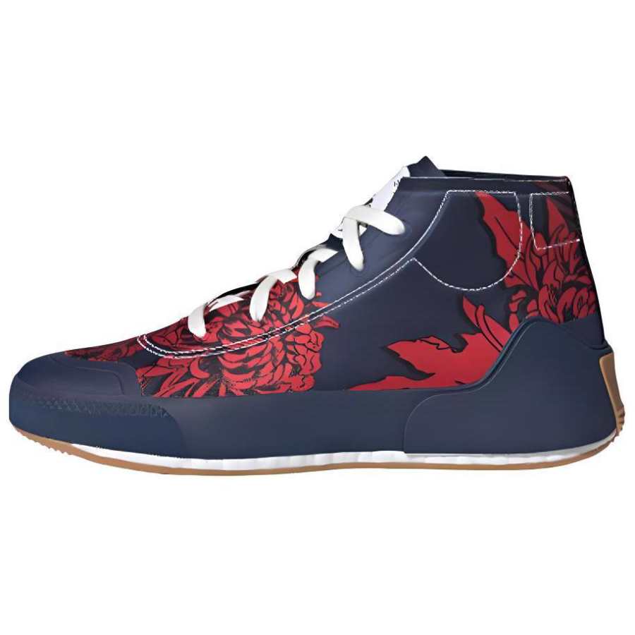 Adidas Treino Stella McCartney x Treino Wmns Adidas Mid 'Floral Print - Collegiate Navy' Women's