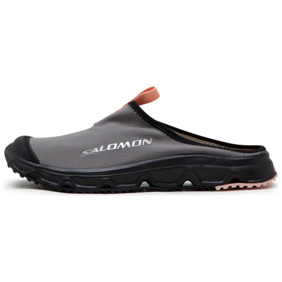 SALOMON RX Slide 3.0 Closed Toe Slippers Unisex Gray Black