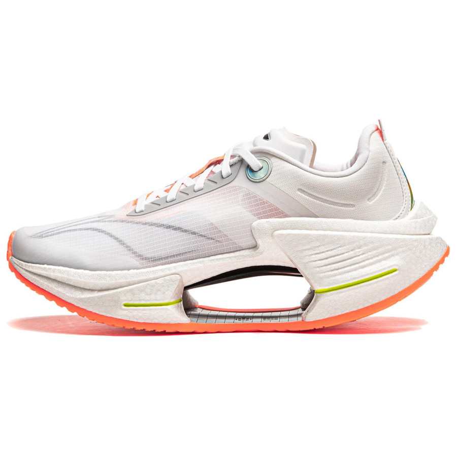 Li-Ning Li Ning Shadow 3 Essential Cushioning Support Rebound Low top Casual Running Shoes Men's Standard White