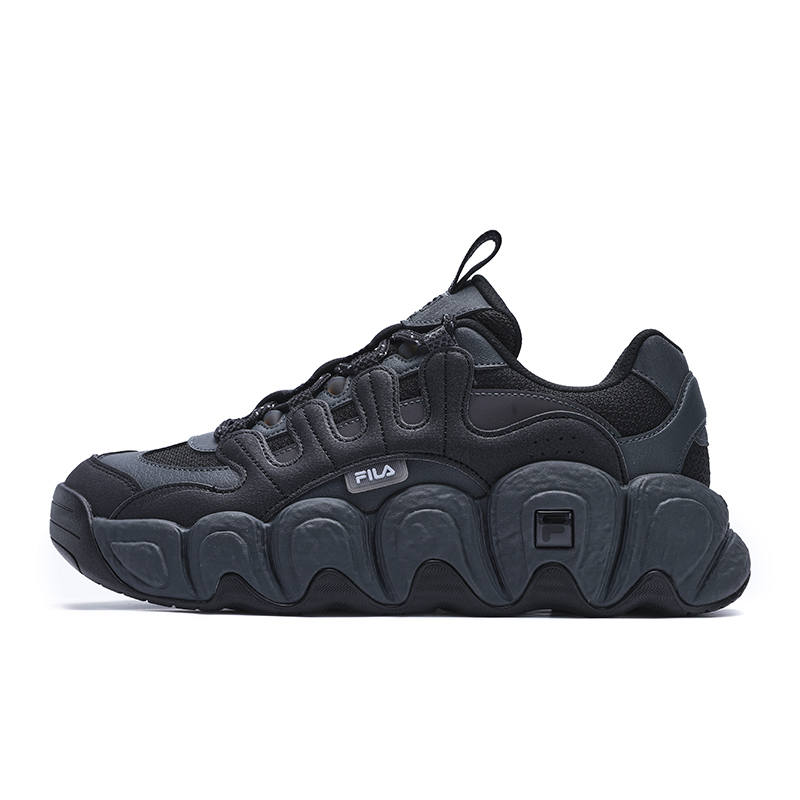 FILA Croissant Low top Running Shoes Men's Black Gray