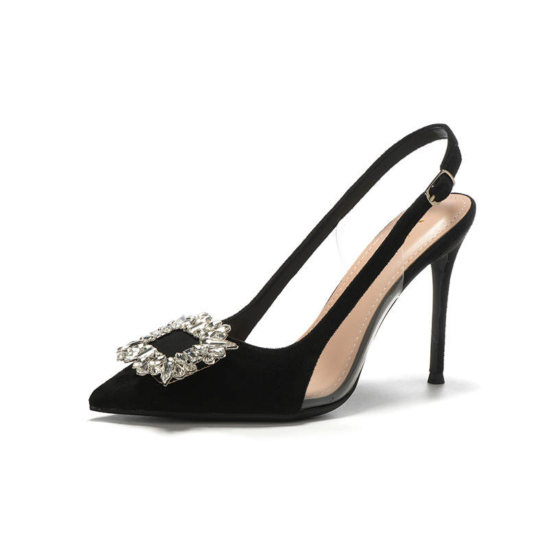 WALIBU Slim Heel High Heels Women's Black