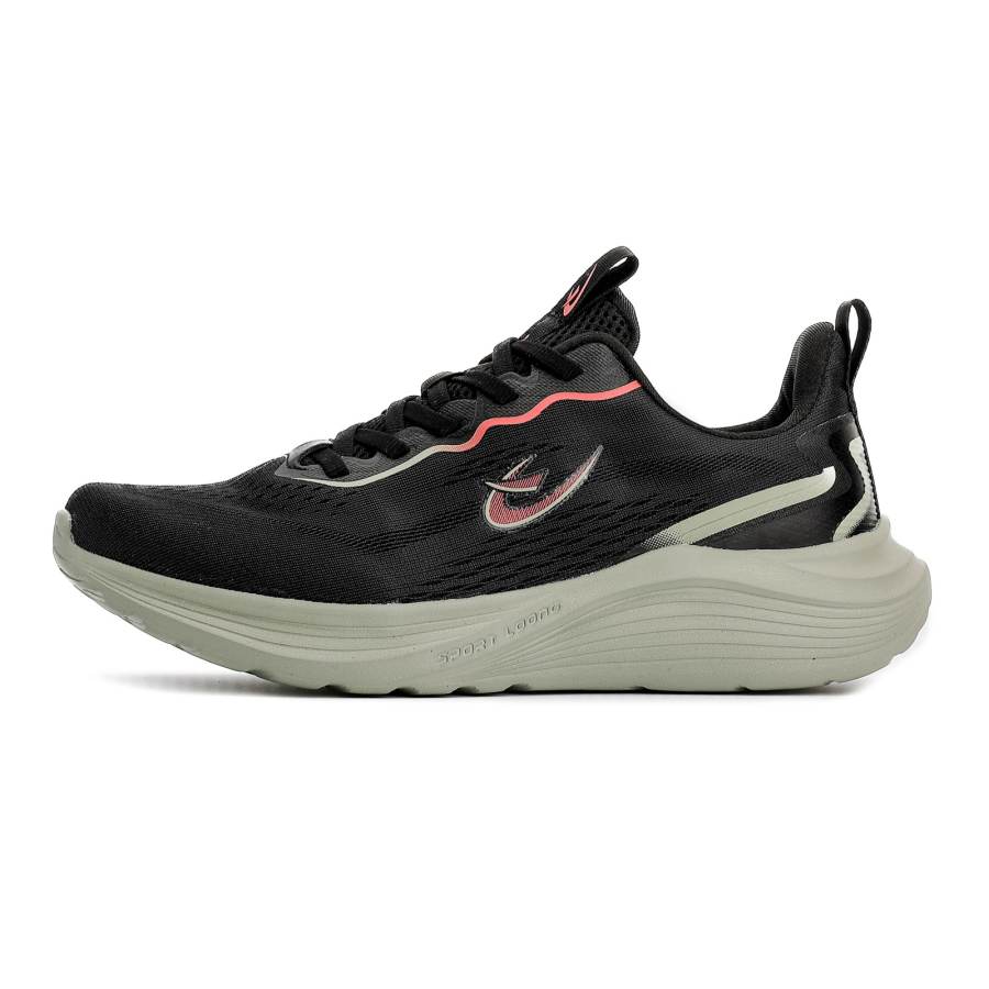 XIDELONG Breathable Cushioning Low top Sprint Running Shoes Men's Black
