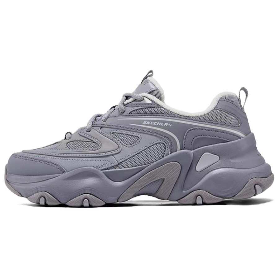 Skechers D'LITES 5.0 Cushioning Abrasion Resistant Breathable Support Lightweight Height Increasing