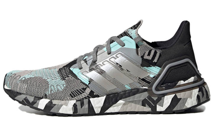 Adidas Adidas UltraBoost 20 'Geometric Pack - Black Frost Mint'