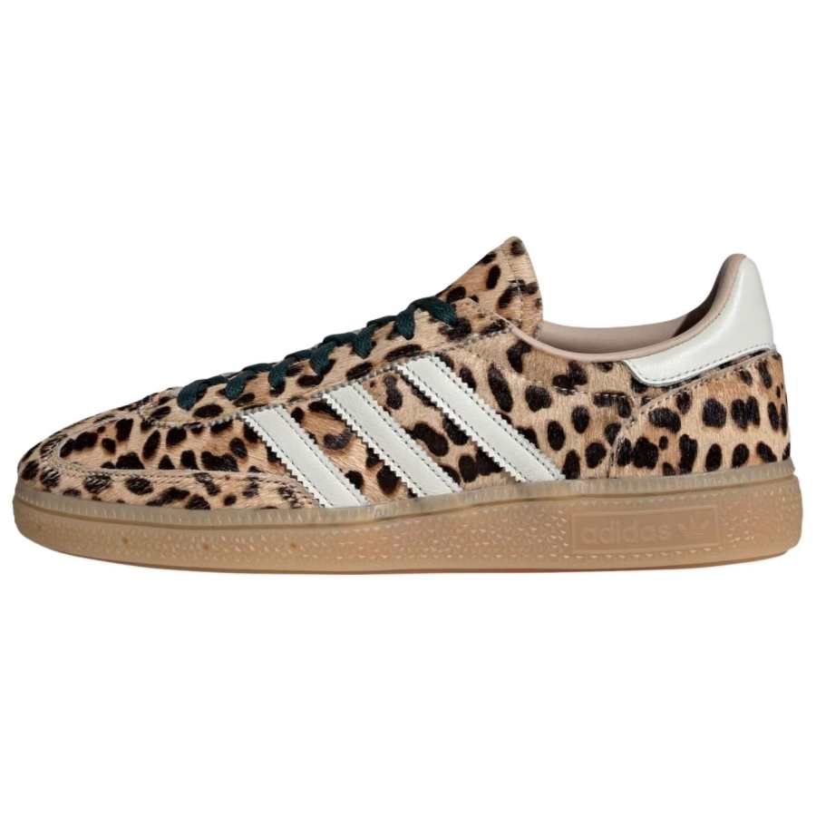 Adidas Originals HANDBALL SPEZIAL Leather German Army Trainers Women's Light Brown