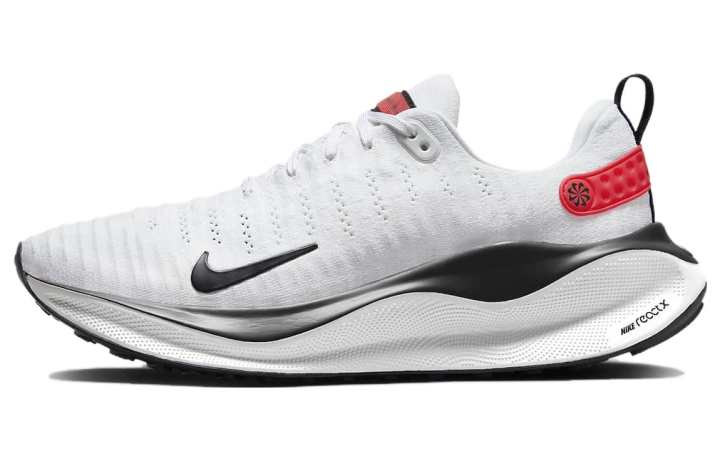 Nike Nike Reactx Infinity 4 Comfortable Cushioning Abrasion Resistant Low top Casual Running Shoes Men's White