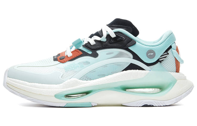 Li-Ning Li Ning Exceed Infinity Fabric Slip Resistant, Abrasion Resistant, Lightweight Low top Running Shoes Women's Blue